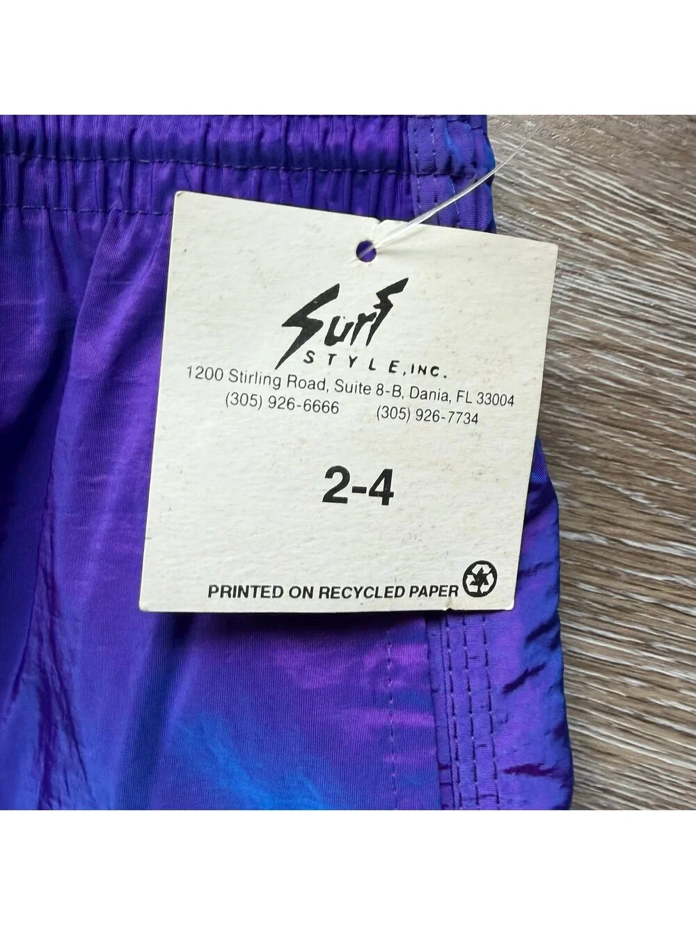 NWT Kids’ Vintage Surf Style Windbreaker Pants